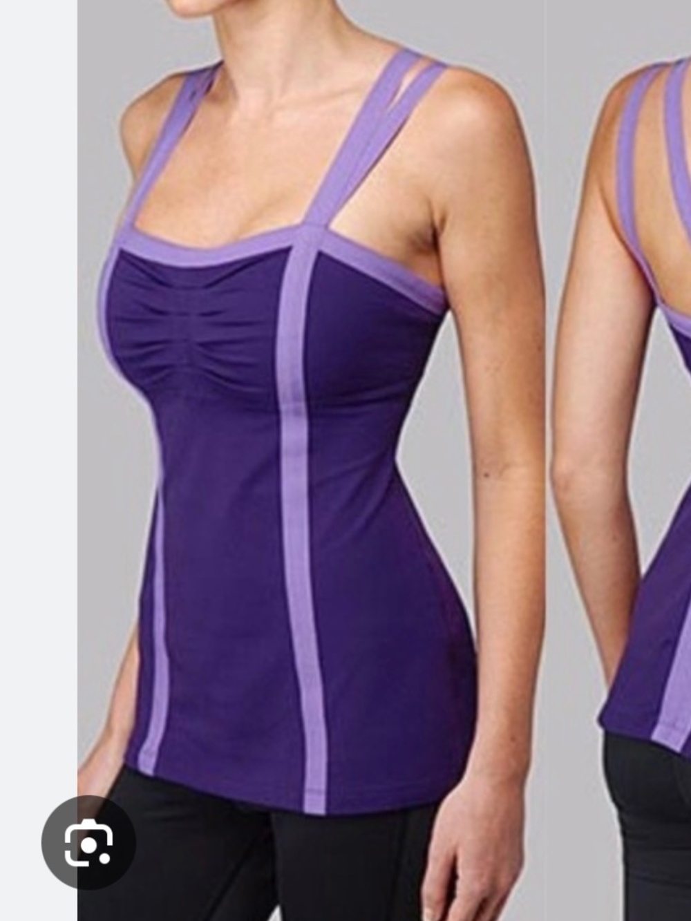 Lululemon Insight Tank Top in a purple colorway. Size 8